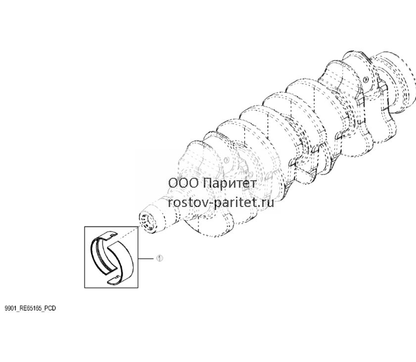 9901 Комплект подшипников коленчатого вала - ST412005 724.jpg